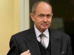 Zdravko Tolimir es condenado por los crímenes de guerra y genocidio cometidos en matanzas como la de Srebrenica en 1995. AP  /