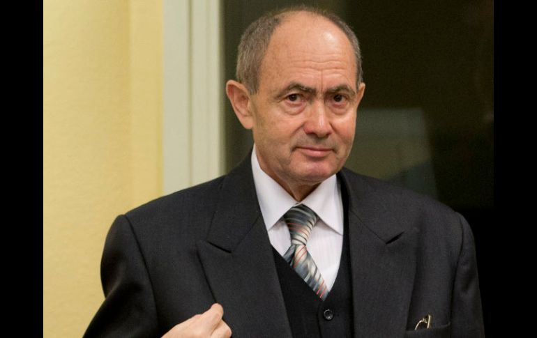 Zdravko Tolimir es condenado por los crímenes de guerra y genocidio cometidos en matanzas como la de Srebrenica en 1995. AP  /