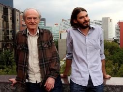 Matías Meyer (d) presenta ''Los últimos cristeros'' proyecto realizado junto al historiador Jean Meyer. ARCHIVO  /