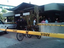 En la escena del crimen quedaron tirados dos casquillos del calibre .9 milímetros.  /