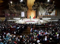 Aspecto de la Misa de las Rosas en la Basílica de Guadalupe. NTX  /