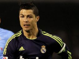 El delantero del Real Madrid, Cristiano Ronaldo, en el partido ante el Celta de Vigo. EFE  /
