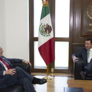 Osorio y Wayne dialogan sobre la Iniciativa Mérida