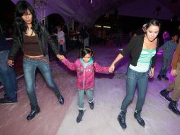 La pista permanecerá abierta hasta el 11 de enero de 2013 de manera gratuita.  /