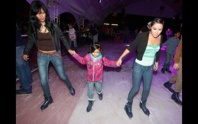 La pista permanecerá abierta hasta el 11 de enero de 2013 de manera gratuita.  /