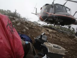 Se les encontraron pertenencias que presuntamente eran propiedad de los pasajeros. REUTERS  /