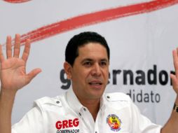 Gregorio Sánchez ''Greg'', clausuró simbólicamente el Palacio Municipal. ARCHIVO  /