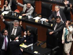 La votación en lo particular será directamente ante el pleno del Senado. ARCHIVO  /