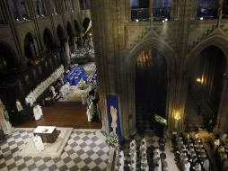 La cripta, que abrió por primera vez en 1980, estaba cerrada al gran público desde el pasado 7 de octubre. AFP  /