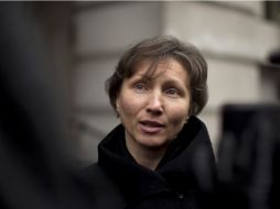 La viuda de Alexander Litvinenko, Marina, ex agente del KGB que trabajó durante varios años con los servicios secretos británicos. AP  /