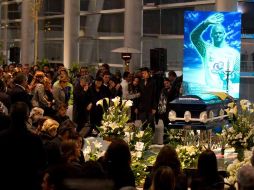 La esposa de Miguel Calero agradeció a los seguidores del Pachuca por  acompañar a su esposo hasta la última hora. MEXSPORT  /