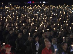 Simpatizantes de Hugo Chávez realizan una misa para pedir por su recuperación. REUTERS  /