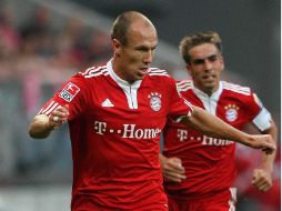 El Bayern no pudo con este empate igualar el récord de puntos en una primera vuelta de la Bundesliga. MEXSPORT  /