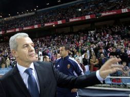 Aguirre reconoció que es complicado que los merengues regalen muchos puntos como local. ARCHIVO  /