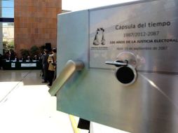 Se abrirá al cumplirse 100 años de la Justicia Electoral en México. EL UNIVERSAL  /