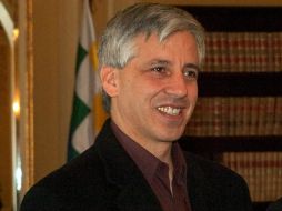 El vicepresidente, Álvaro García Linera, defendió la nacionalización de los hidrocarburos. ARCHIVO  /