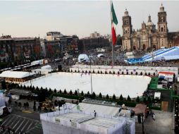 Mide 60 metros de largo por 40 metros de ancho. EL UNIVERSAL  /