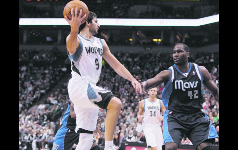 De vuelta. El base español no jugaba desde marzo, cuando se rompió los ligamentos de la rodilla izquierda. AP  /