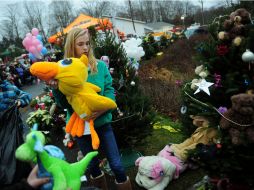 La policía está siendo sensible con los testigos debido a que muchos están afectados. AFP  /