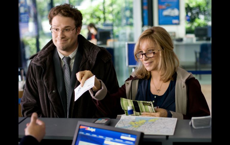 Seth Rogen y Barbra Streisand son protagonistas de esta comedia. AP  /
