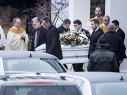 Vista del funeral de una de las víctimas de la masacre. AFP  /