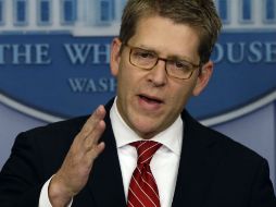 Jay Carney es el portavoz de la Casa Blanca. AP  /