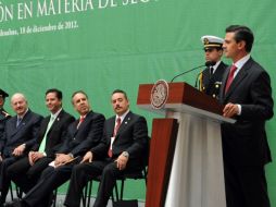 Peña se reúne con empresarios, representantes de la sociedad civil y funcionarios estatales. NTX  /