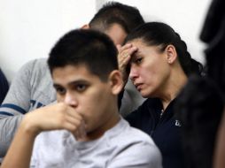 Cuatro testigos, especialistas de la policía en criminalística, hablaron con detalles sobre la detención de los indiciados. AFP  /