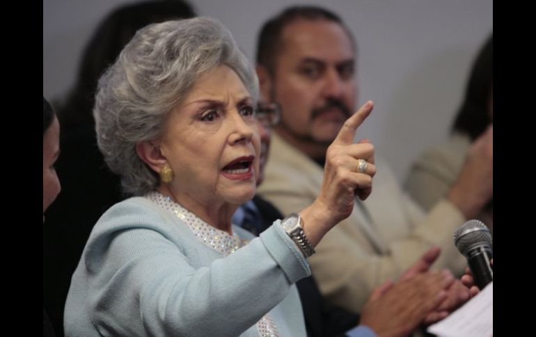 Los conflictos en la ANDA fueron un mal momento para la veterana actriz. ARCHIVO  /