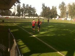 Sergio 'Cherokee' Pérez llega al Guadalajara y se pusó de inmediato a las ordenes del cuerpo técnico.  /
