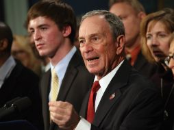 El alcalde de Nueva York, Michael Bloomberg, llamó a mantener armas ilegales fuera de los vecindarios. AFP  /