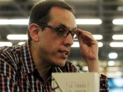 Participa Alberto Chimal. ARCHIVO  /