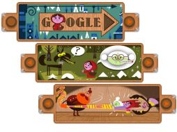 Todo un cuento en 22 tableros, un doodle interactivo sencillo, elegante y muy didáctico. ESPECIAL  /