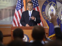 El presidente de la Cámara de Representantes, JohnBoehner, prevé someter a voto el polémico plan republicano. EFE  /