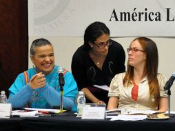 Aspecto de la sesión de Comisiones Unidas. NTX  /