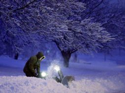 La primera gran tormenta del invierno boreal 2012-2013 en Estados Unidos azotó el oeste de la región central del país. AP  /
