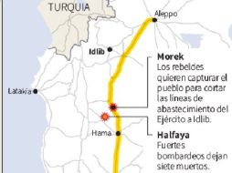 Mapa sobre el conflicto. ESPECIAL  /