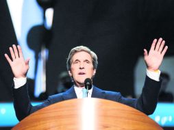 Brazo derecho. John Forbes Kerry apoyó al presidente estadounidense desde su candidatura en 2007. AFP  /