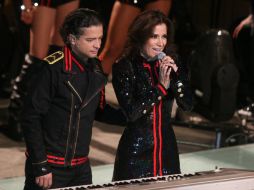 Al lado de su amigo ''Chacho'' Gaytán, Alessandra volverá a los escenarios. ARCHIVO  /