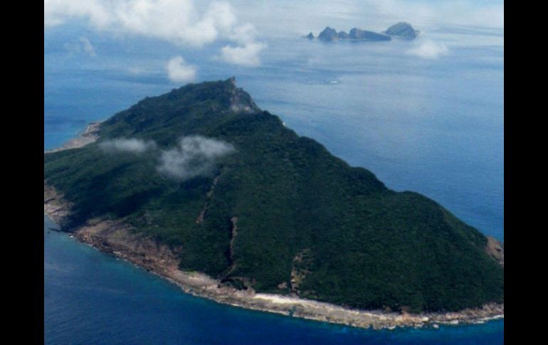 Vista de la isla DiaoyuSenkaku. ESPECIAL  /
