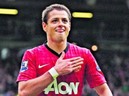 Javier Hernández ha hecho 41 goles con el United, 28 de ellos en la Liga Premier. GETTY IMAGES SPORT  /