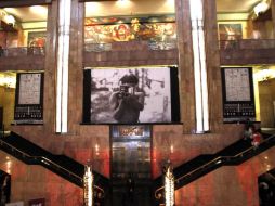 Durante el día del Museo del año pasado Downey expuso en Bellas artes  /