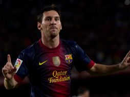 Lionel Messi renovó contrato con el Barcelona hasta el año 2018. ARCHIVO  /
