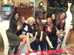 ''La reina del rock'' compartió un momento familiar con sus seguidores. ESPECIAL TWITTER  /