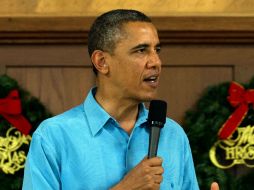 Probablemente dejará Hawai para regresar a Washington este mismo miécoles. AFP  /