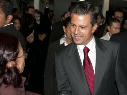 Enrique Peña Nieto estará acompañado del gobernador de la Entidad, Mariano González. ARCHIVO  /