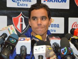 El delantero está conciente del escenario que le espera en el Clásico Tapatío. ARCHIVO  /