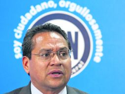 Buen ánimo. El ex gobernador de Guanajuato afirma que en el blanquiazul priva una agradable convivencia, de cara al fin de año.NTX  /