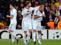 Pepe (d) se concentra para dar lo mejor de sí en la Copa de Europa. MEXSPORT  /