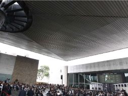 Los jóvenes hacían su servicio social en el Museo. ARCHIVO  /
